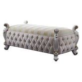 Picardía - Banco - Tela y Perla Antigua