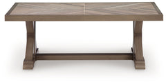Laguna Heights - Rectangular Cocktail Table - Beige