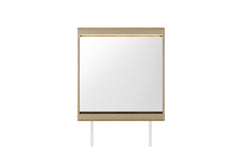 Genesis - 5 Piece Queen Bedroom Set (Bed, Dresser & Mirror, Nightstand, Chest) - Gold