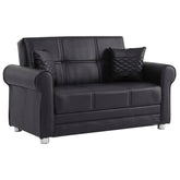 Ottomanson Avalon - Upholstered Convertible Loveseat With Storage