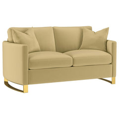 Corliss - Upholstered Arched Arm Loveseat