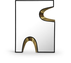 Soleil - Mirror With Gold Accent
