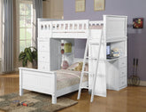 Willoughby - Twin Loft Bed - White