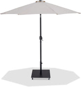 Fiji - Aluminum Patio Umbrella With Square Black Base