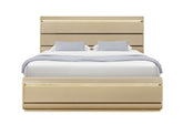 Genesis - King Bed With LED - Gold