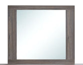 Aberdeen - Mirror - Gray / Oak