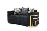 Soledad - Loveseat - Black