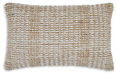 Hathby - Pillow (Set of 4) - Tan / White