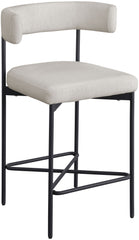 Rivage - Durable Stool With Black Frame (Set of 2)