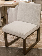 Radkin - Dining Upholstered Side Chair (Set of 2) - Off White / Brown