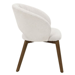 Eada - Arm Chair (Set of 2) - Beige Chenille