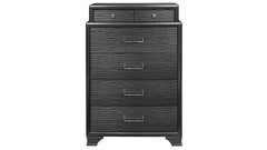 Jordyn - 5 Piece Full Bedroom Set - Gray