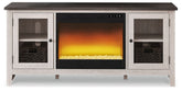 Dorrinson - TV Stand With Fireplace Insert