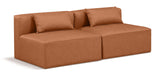 Cube - Modular 2 Seat Armless Sofa