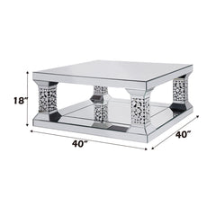 Kachina - Coffee Table - Mirrored & Faux Gems