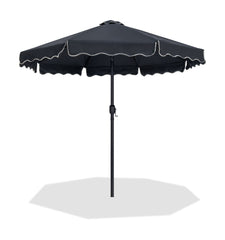Amalfi - Patio Umbrella - Black Pole