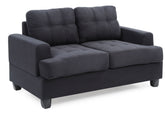 Sandridge - 36" Loveseat - Black