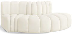 Arc - Velvet 3 Piece Modular Sofa