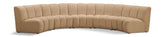 Infinity - 5 Piece Modular Sectional - Camel