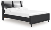 Danziar - Slat Panel Bed
