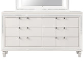 Genoa - Dresser - Sparkling White