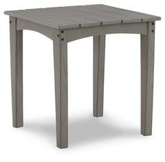Visola - Square End Table - Gray