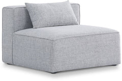Cube - Linen Armless Chair
