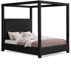 Eden - Boucle Fabric Upholstered Bed