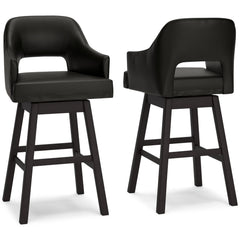 Tallenger - Upholstered Swivel Barstool (Set of 2)