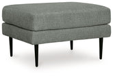 Hazela - Ottoman - Charcoal