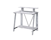 Nypho - Writing Desk - Antique White & Black