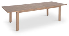 Newport - Acacia Wood 86.75" / 108" Outdoor Patio Dining Table - Natural