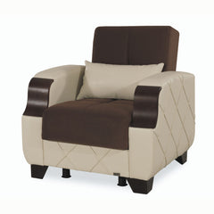 Ottomanson Molina - Upholstered Convertible Armchair With Storage