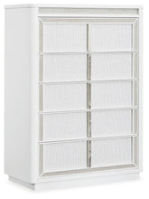 Chalanna - Five Drawer Chest - White