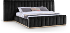 Amara - Velvet Upholstered Bed