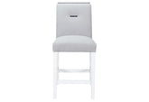 Monaco - Bar Stool New - Light Gray / White