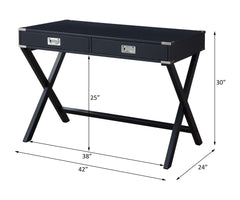 Amenia - Writing Desk (Same Ac00908) - Charcoal