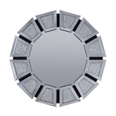 Noralie - Accent Mirror - Mirrored, Faux Diamonds