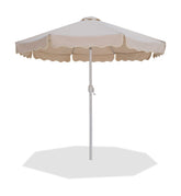 Amalfi - Patio Umbrella - White Pole