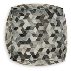 Albermarle - Pouf - Gray / Brown