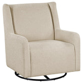 Serra - Boucle Upholstered Swivel Glider Recliner