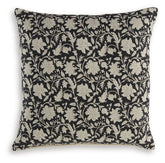 Alanderson - Pillow (Set of 4) - Black / Ivory