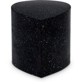 Petal - Iron Coffee Table - Black Terazzo