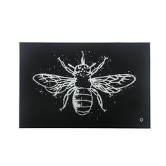 Talisha - Wall Art With LED - Smoky Glass & Faux Crystal