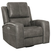 Brickston - Triple Power Swivel Glider Recliner
