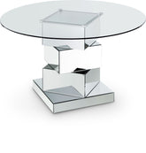 Haven - Dining Table - Silver