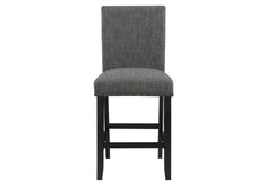 D40011 - 5 Piece Dining Room Set (D40011 Bar Table And D1622 Four Bar Stools) - Dark Gray