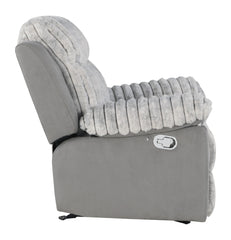 Glory Furniture - Plush - Glider Recliner With LED Belt