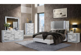 Ylime - 3 Piece Bedroom Set (Dresser, Mirror, Nightstand) - White
