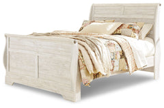 Willowton - Cama trineo Queen - Lavado blanco